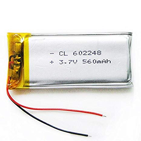 Ofeely 3.7V 560mAh 602248 Lithium Polymer Li-Po Rechargeable li ion Battery For Mp3 MP4 MP5 GPS PSP Vedio Game toys