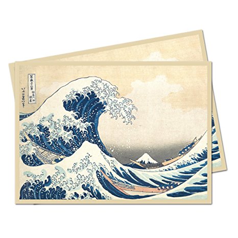 Fine Art Series "The Great Wave off Kanagawa" Standard (Magic) Deck Protector sleeves (65 count pack)