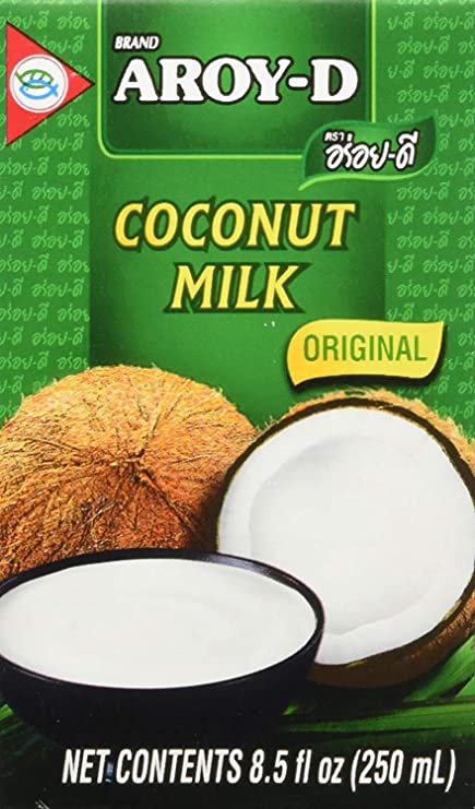 Aroy-d Coconut Milk 100% Original Net 8.5 Oz. - PACK OF 24