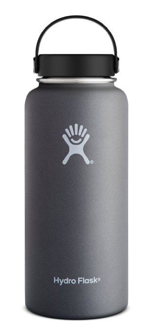 Hydro Flask Vacuum Insulated Stainless Steel Water Bottle, Wide Mouth w/Flex Cap