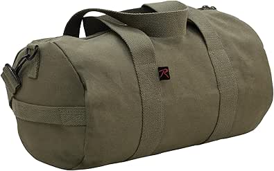 Rothco Canvas Shoulder Duffle Bag Military Canvas Gym Bag