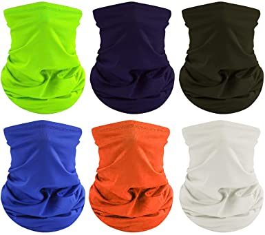 Cooling Neck Gaiters for Men Summer Lightweight Face Covering UV Protection
