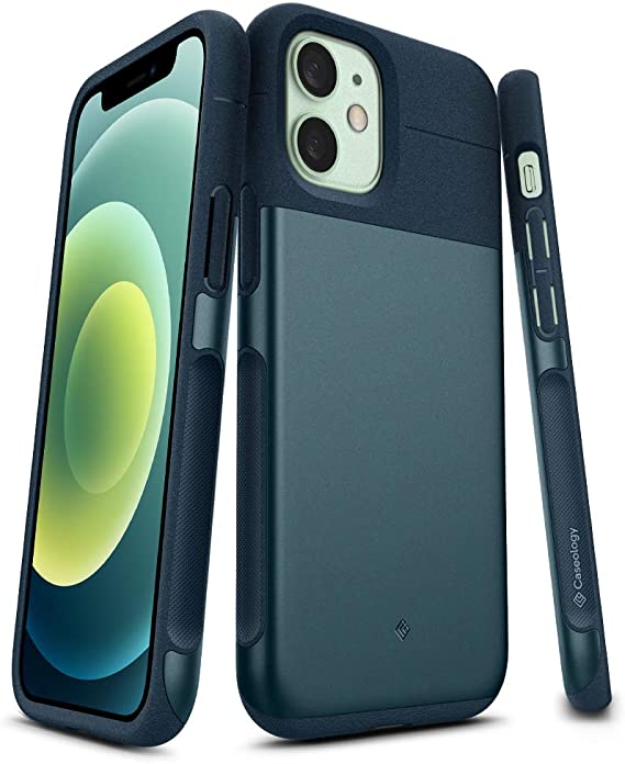 Caseology Legion Compatible with iPhone 12 Mini Case (2020) - Stone Green