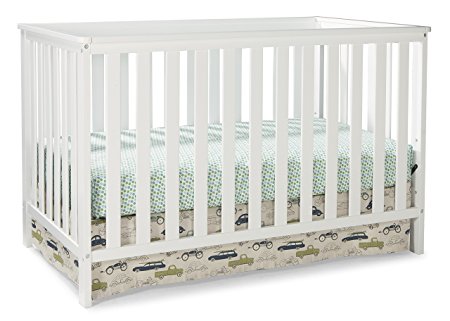 Storkcraft Rosland 3-in-1 Convertible Crib - White