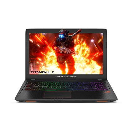 ASUS ROG Strix GL553VE 15.6"  Gaming Laptop GTX 1050Ti 4GB Intel Core i7-7700HQ 16GB DDR4 256GB SSD   1TB 7200RPM HDD RGB Keyboard