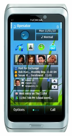 Nokia E7-00 Unlocked GSM Phone with Touchscreen, QWERTY Keyboard, Easy E-mail Setup, GPS Navigation, 8 MP Camera--U.S. Version with Warranty (Silver)