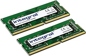 Integral RAM 32GB kit (2x16GB) DDR4 2400MHz SODIMM Laptop Notebook MacBook Memory