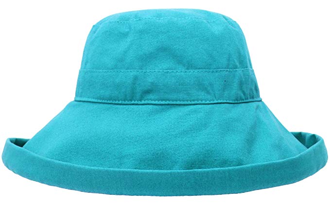 EPGU Women's Spring/Summer 100% Cotton Beach & Garden Foldable Bucket Hat