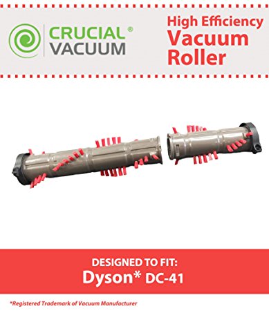 Replacement for Dyson DC41 & DC41i Roller Brush (2PCS), Compatible With Part # 923940-01, by Think Crucial