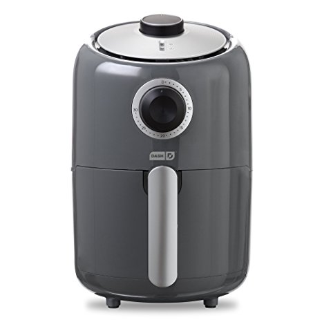 Dash DCAF150GBGY02 Compact Air Fryer, 1.2 L, Grey