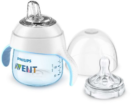 Philips Avent My Natural Trainer Cup, Blue, 5 Ounce, Stage 1