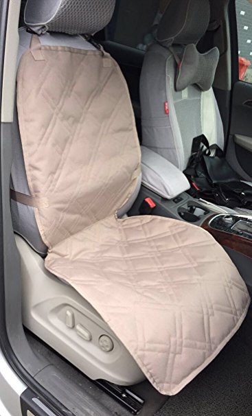 Non-Slip Backing Bucket Car Seat Protector. Machine Washable With A Lifelong Promise. 46"L x 24"W. Available In Black, Blue & Khaki