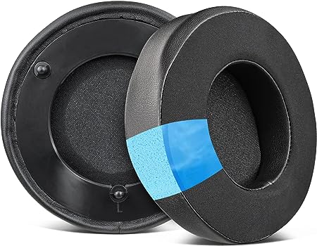 SOULWIT Cooling-Gel Earpads Replacement for Razer ManO'War, Man O' War 7.1, Man O War Tournament Edition Gaming Headset, Ear Pads Cushions with High-Density Noise Isolation Foam