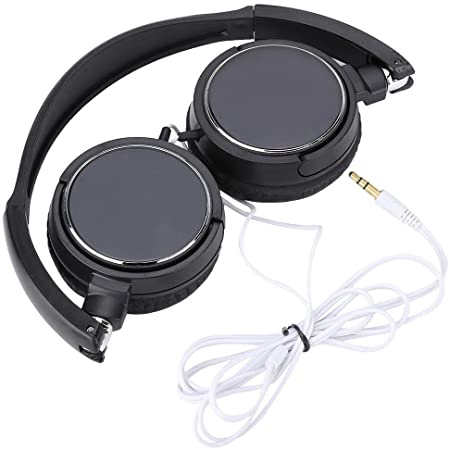 Foldable Compact Bluetooth Wired Headset Stereo HiFi Music Headphone Support TF Card, Ear Bluetooth Earpiece Wireless Headphones Noise Reduction Earphones with Mic for Business/Driving