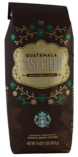 Starbucks Casi Cielo Whole Bean Coffee (1 Pound)