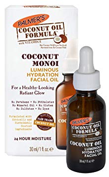 Palmer’s Coconut Oil Formula, Coconut Monoi Luminous Hydration Facial Oil | For a Healthy-Looking Radiant Glow | 24 Hour Moisture | 1 fl. oz.