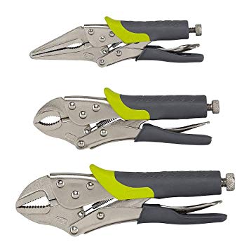 Craftsman Evolv 3 Piece Locking Pliers Set, 9-10061