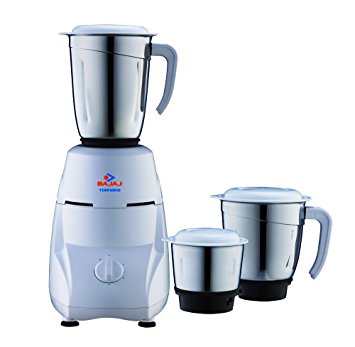 Bajaj Tornado 550-Watt Mixer Grinder with 3 Jars