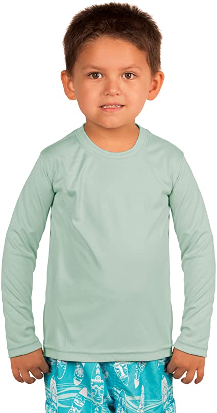 Vapor Apparel Toddler UPF 50  UV Sun Protection Long Sleeve Performance T-Shirt for Sports and Outdoor Lifestyle