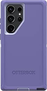 OtterBox Galaxy S23 Ultra (Only) - Defender Series Case - Mountain Majesty (Purple) - Rugged & Durable - with Port Protection - Case Only - Non-Retail Packaging