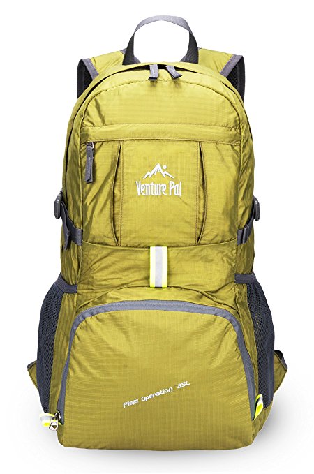 Venture Pal Lightweight Packable Durable Travel Hiking Backpack Daypack