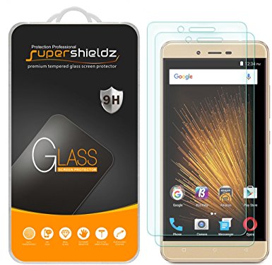 [2-Pack] Supershieldz For BLU VIVO XL2 / XL 2 Tempered Glass Screen Protector, (0.3mm) Anti-Scratch, Anti-Fingerprint, Bubble Free, Lifetime Replacement Warranty