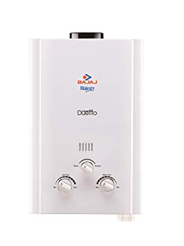 Bajaj Majesty Duetto LPG 6-Litre Water Heater (White)