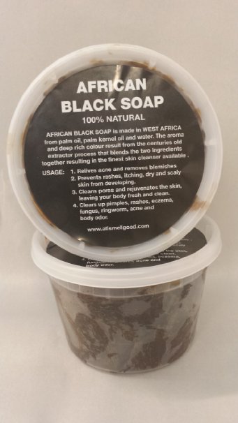 African Black Soap Tub 1lb