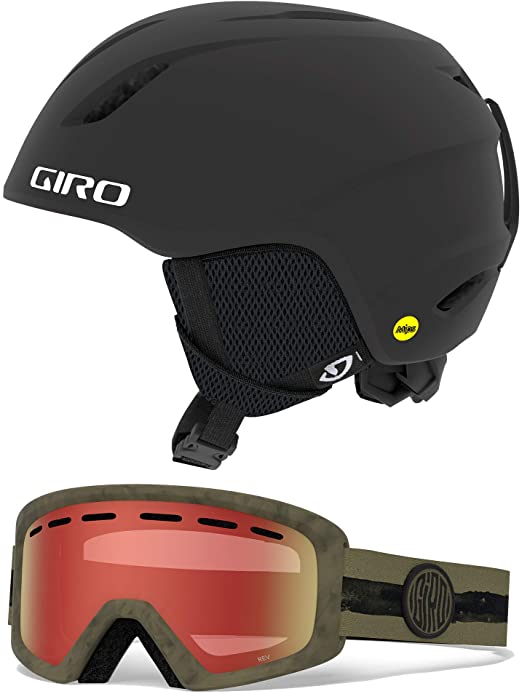 Giro Launch MIPS Combo Pack Kids Snow Helmet w/Matching Goggles