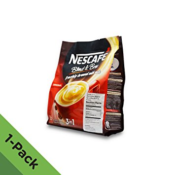 Nescafé IMPROVED 3 in 1 ORIGINAL (was named REGULAR) Premix Instant Coffee - Creamier Coffee Taste & More Aromatic - 19g/Stick - 30 Sticks TOTAL