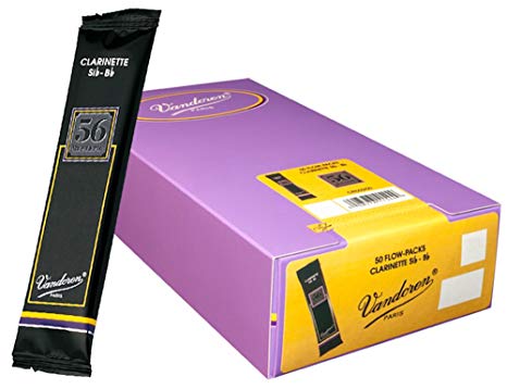 Vandoren CR5035/50 Bb Clarinet 56 Rue Lepic Reeds Strength 3.5; Box of 50