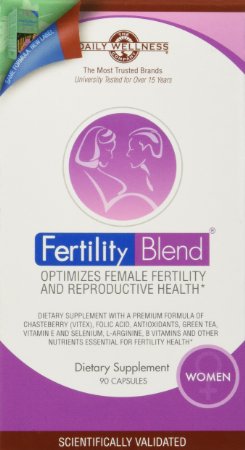 Daily Wellness Company Fertility Blend for Women 90 Capsules