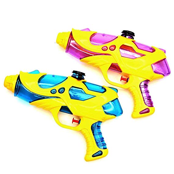 Fstop Labs 2 Pack Water Gun, Water Squirt Guns, Soaker for Kids Water Fight, Water Gun Toys