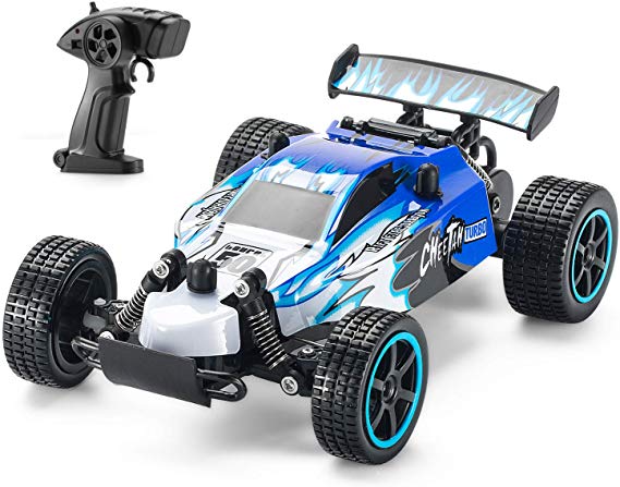 LDB Direct Remote Control Car, RC Car 2.4 GHZ High Speed Racing Car 1:20 2WD Electric Sport Racing Hobby Cars Christmas Birthday Gifts for Boys Girls Adults Kids (Blue)