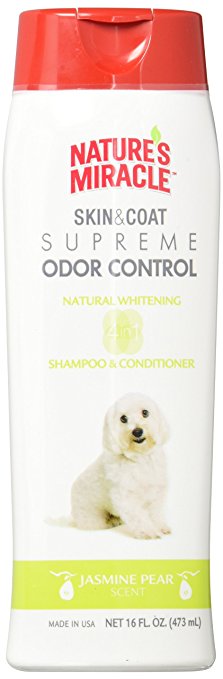 Nature's Miracle Supreme Whitening Odor Control Shampoo