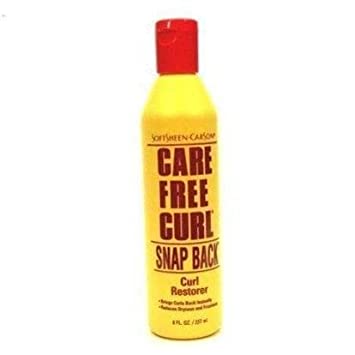 Care Free Curl Snap Back Curl Restorer 8 Ounce (235ml) (2 Pack)