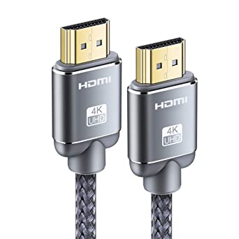 HDMI Cable 0.5meter, 4K HDMI Lead-Snowkids Ultra High Speed 18Gbps HDMI 2.0 Cable 4K@60Hz, 3D Support, Ethernet Function, Video 4K UHD 2160p, HD 1080p, 3D - (for Fire TV, for PS3/4, for Netfilx)