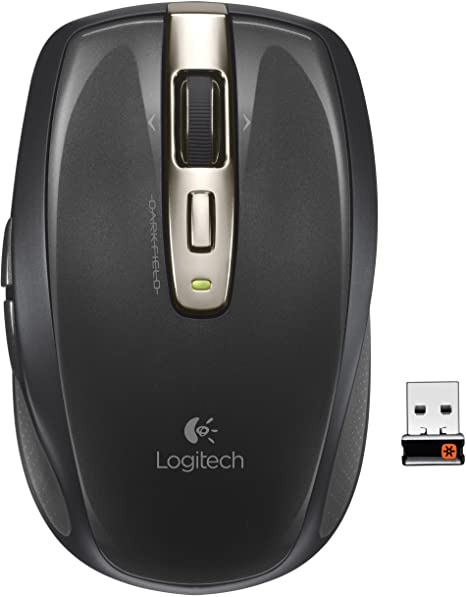 Logitech Wireless Anywhere Mouse MX for PC and Mac, black