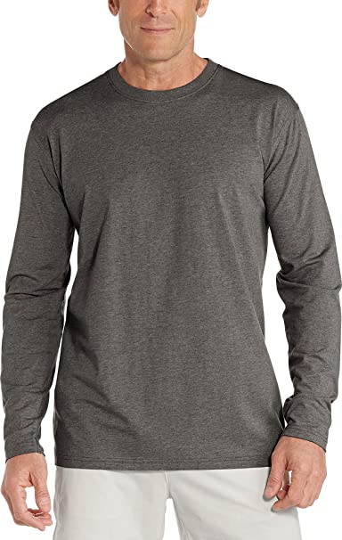 Coolibar UPF 50  Men's Morada Everyday Long Sleeve T-Shirt - Sun Protective