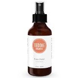 Teddie Organics Rose Water Facial Toner and Freshener 4 fl oz