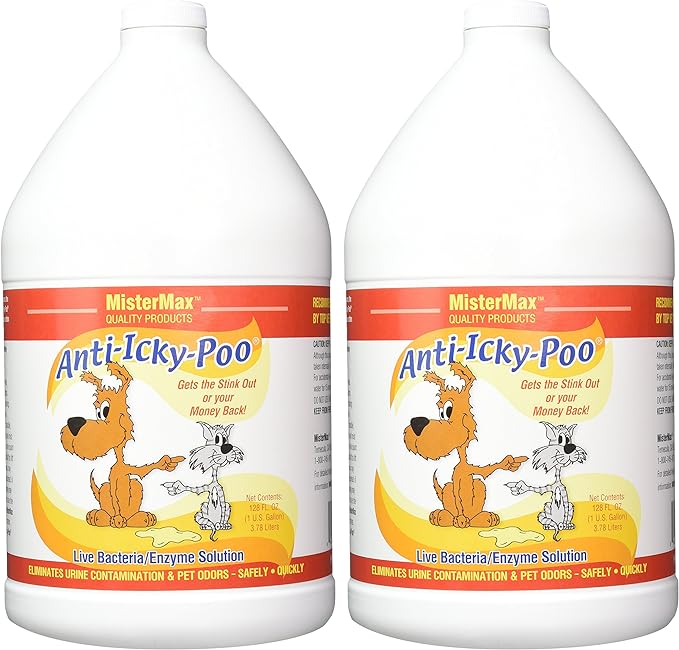 Mister Max Anti Icky Poo Odor Removal 2 Gallon Set