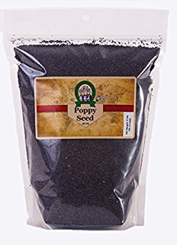 Whole Black Poppy Seeds 2 Lb- International Spice