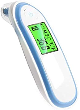 Thermometer for Adults, AFAC Non Contact Digital Infrared Thermometer for Baby Kids and Children, Switch for Ear and Forehead Mode, Memory Function, Fever Alarm, Accurate and Fast Measurement