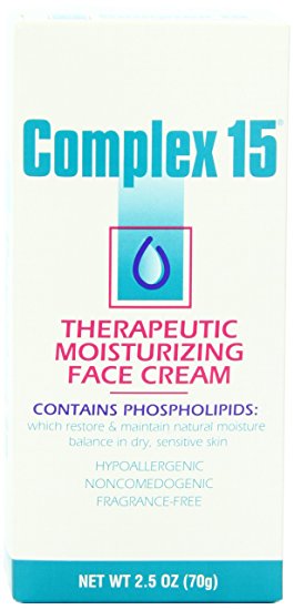 Complex 15 Therapeutic Moisturizing Face Cream - 2.5 oz (Pack of 3)