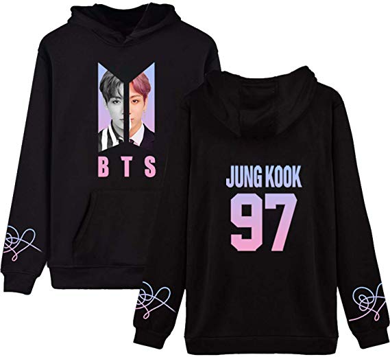 Dolpind BTS Hoodie Love Yourself Answer Tear Her Jung Kook SUGA Jimin V Sweatershirt