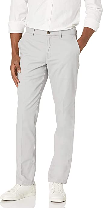 Amazon Essentials Mens Slim-Fit Wrinkle-Resistant Flat-Front Chino Pant