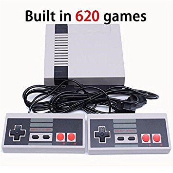 Ocamo Classic Mini Game Consoles Built-in 620 TV Video Game With Dual Controllers U.S. regulations