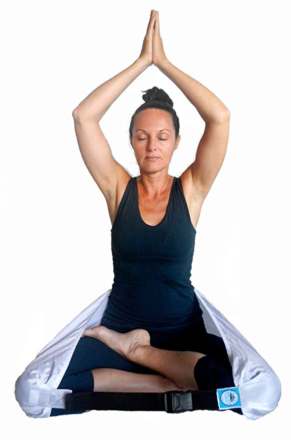 Padma Seat - Best Yoga Seat Strap, Meditation Seat Stool Cushion Belt, Support for Effortless Sitting & Meditation in The Lotus Asana Position