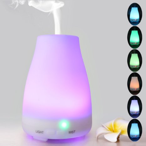 Electric Aromatherapy 100ml Essential Oil Diffuser Cool Mist Humidifier for Spa Sleep Relaxation