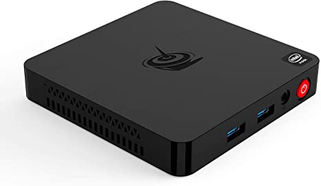 Beelink T4 Mini PC Windows 10, Mini Computer with Intel Atom x5-Z8500 Processor up to 2.24GHz, 4G DDR RAM   64G, Ultra-Thin Mini PC Support Dual Display/Dual WiFi/ BT4.0/ 4K HD